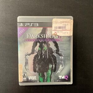 Darksiders II 2‎ Limited Edition PS3 Playstation 3 Video Game Complete